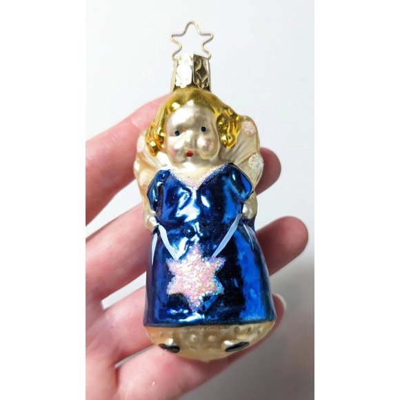Angel Retired Old World Christmas Inge Glas Ornament - Picture 2 of 5